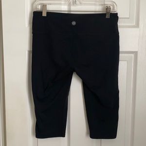 Athleta Black Crop Tights